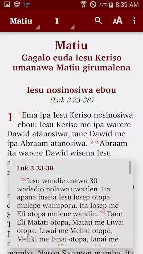 Play Kanasi - Bible as an online game Kanasi - Bible with UptoPlay
