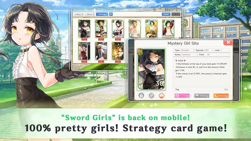 Play Kanatales: Moe Card Game (TCG) as an online game Kanatales: Moe Card Game (TCG) with UptoPlay