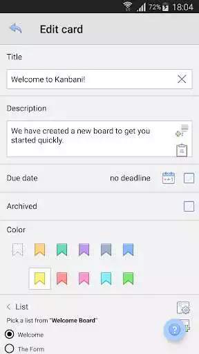 Play Kanbani: Organizer, Task Manager, Planner Kanban as an online game Kanbani: Organizer, Task Manager, Planner Kanban with UptoPlay
