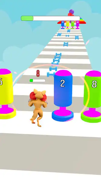 Play Kangaroo Runner as an online game Kangaroo Runner with UptoPlay