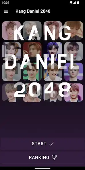 Play Kang Daniel 2048 Game as an online game Kang Daniel 2048 Game with UptoPlay