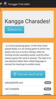 Play Kangga Charades Play Kangga Charades
