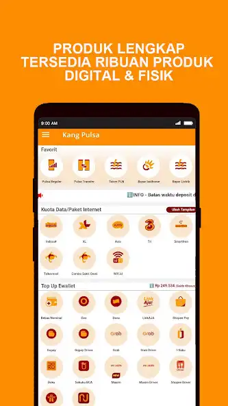 Play Kang Pulsa Kuota Internet PPOB  and enjoy Kang Pulsa Kuota Internet PPOB with UptoPlay