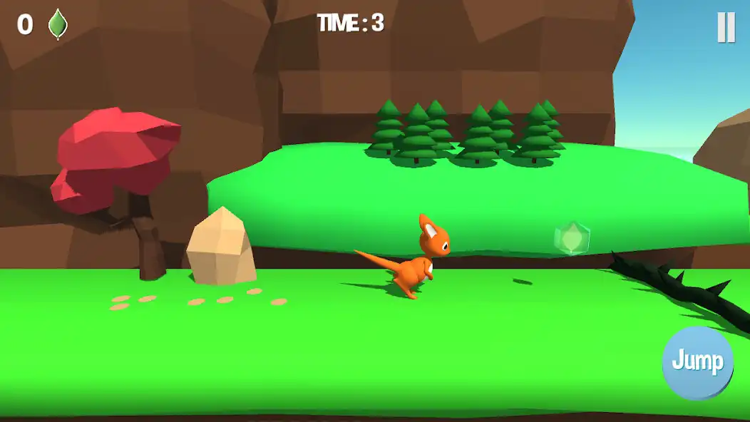 Play Kangu Run as an online game Kangu Run with UptoPlay