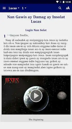 Play Kankanay Northern - Bible