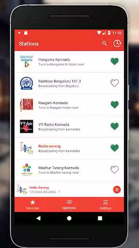 Play Kannada Online FM Radios - Tune Me  and enjoy Kannada Online FM Radios - Tune Me with UptoPlay