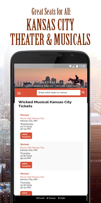Play Kansas City Tickets