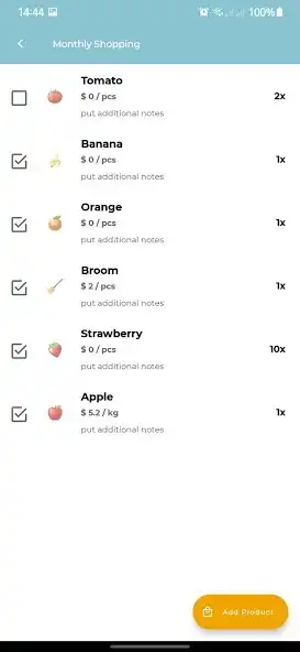 Play Kantong - Grocery List as an online game Kantong - Grocery List with UptoPlay