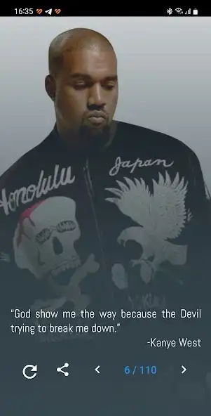 Play Kanye West Quotes and Lyrics  and enjoy Kanye West Quotes and Lyrics with UptoPlay