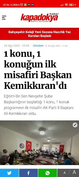 Play Kapadokya Haber as an online game Kapadokya Haber with UptoPlay