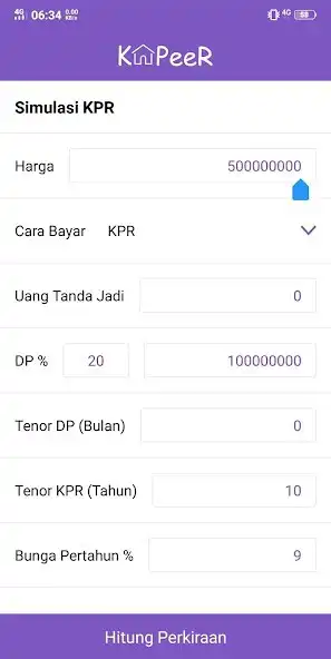 Play KaPeeR ( Kalkulator KPR )  and enjoy KaPeeR ( Kalkulator KPR ) with UptoPlay