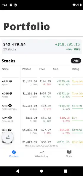 Play Kappa: Stocks screener  and enjoy Kappa: Stocks screener with UptoPlay
