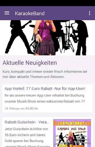 Play Karaoke Mit Band  and enjoy Karaoke Mit Band with UptoPlay