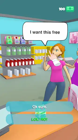Play Karen: Make her angry!  and enjoy Karen: Make her angry! with UptoPlay