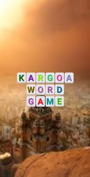 Play KARGOA WORD GAME  and enjoy KARGOA WORD GAME with UptoPlay