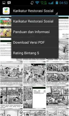 Play Karikatur Restorasi Sosial