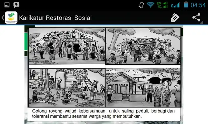 Play Karikatur Restorasi Sosial