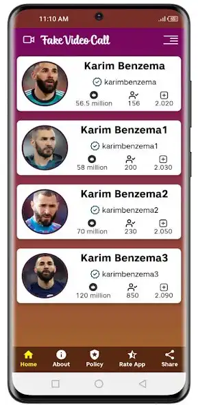 Play Karim benzema video call as an online game Karim benzema video call with UptoPlay