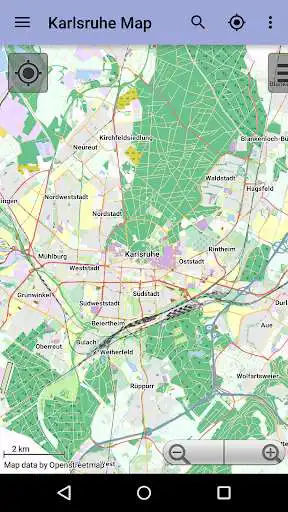 Play Karlsruhe City Map Lite  and enjoy Karlsruhe City Map Lite with UptoPlay
