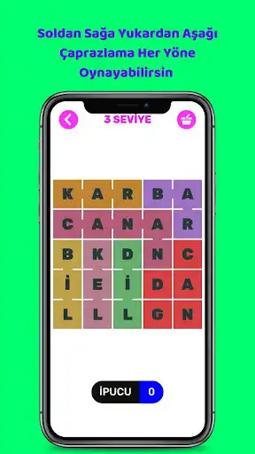 Play Karma Kelime Bulmaca Oyunu as an online game Karma Kelime Bulmaca Oyunu with UptoPlay