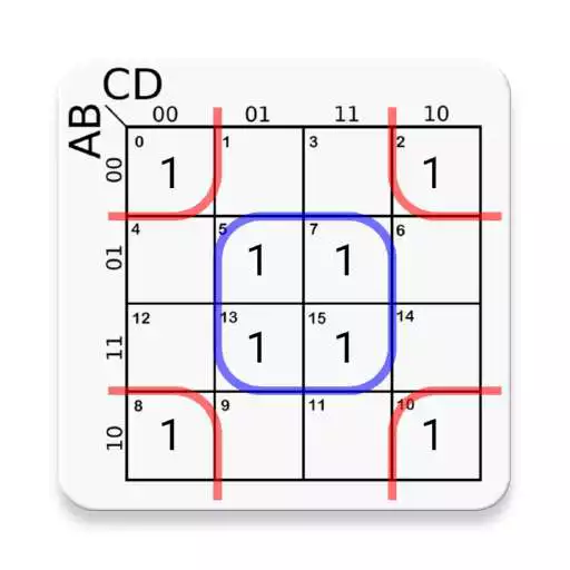 Free play online Karnaugh Kmap Solver (FREE) APK