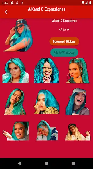 Play Karol G Stickers as an online game Karol G Stickers with UptoPlay