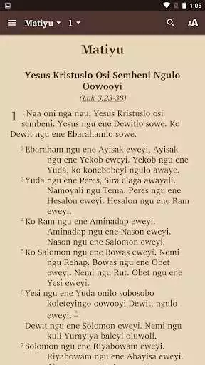 Play Karo (Rawa) - Bible