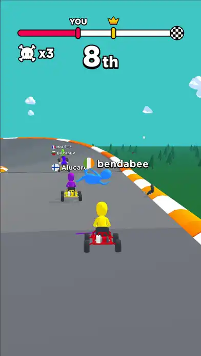 Play Kart Krash as an online game Kart Krash with UptoPlay