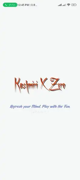 Play Kashmiri X Zero  and enjoy Kashmiri X Zero with UptoPlay