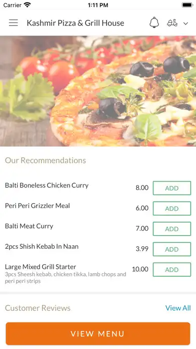 Play Kashmir Pizza and Grill House as an online game Kashmir Pizza and Grill House with UptoPlay