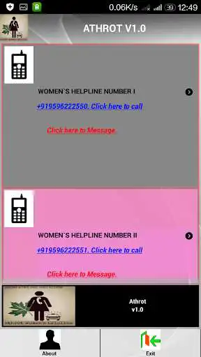 Play Kashmir Women Helpline-ATHROT as an online game Kashmir Women Helpline-ATHROT with UptoPlay