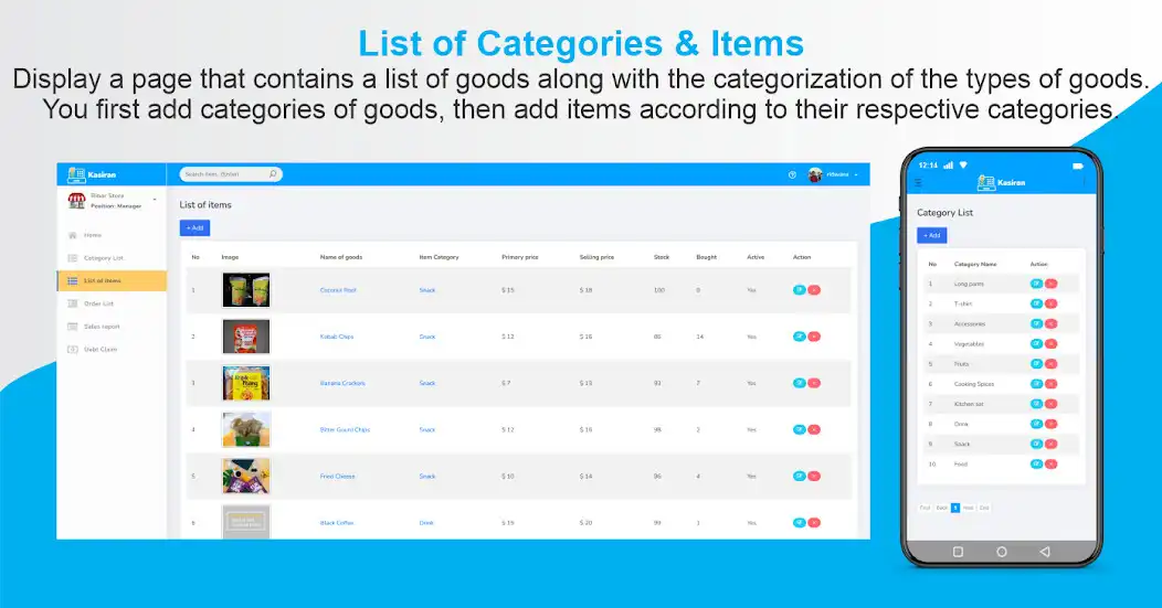 Play Kasiran: Cashier App for Store as an online game Kasiran: Cashier App for Store with UptoPlay