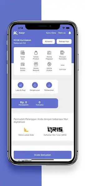 Play Kasyr - Aplikasi Kasir as an online game Kasyr - Aplikasi Kasir with UptoPlay