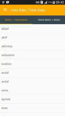 Play Kata Baku Tidak Baku Play Kata Baku Tidak Baku