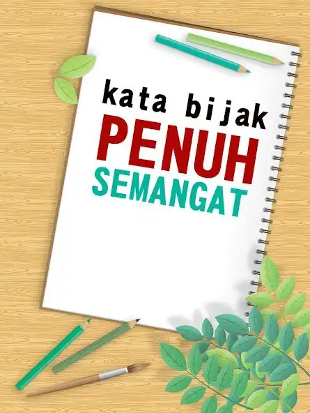 Play Kata Bijak Penuh Semangat  and enjoy Kata Bijak Penuh Semangat with UptoPlay