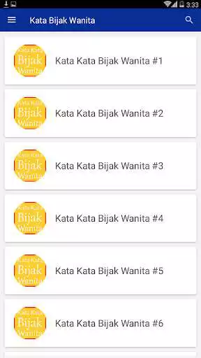 Play Kata Bijak Wanita