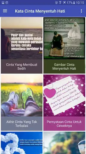Play Kata Cinta Menyentuh Hati  and enjoy Kata Cinta Menyentuh Hati with UptoPlay