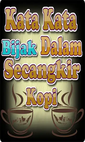 Play kata kata bijak secangkir kopi as an online game kata kata bijak secangkir kopi with UptoPlay