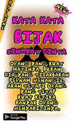 Play Kata Kata Bijak Singkat Cinta