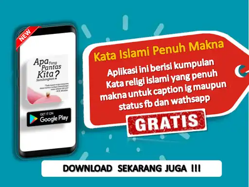 Play Kata Kata Islami Penuh Makna  and enjoy Kata Kata Islami Penuh Makna with UptoPlay