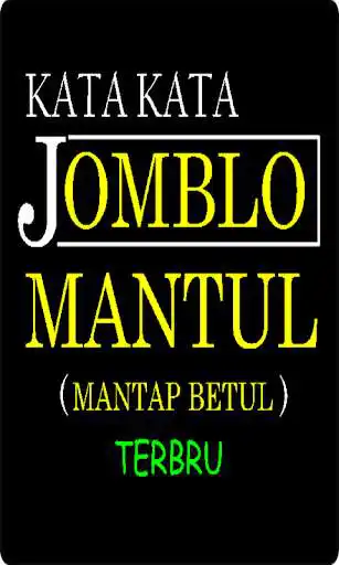 Play kata kata jomblo terbaru