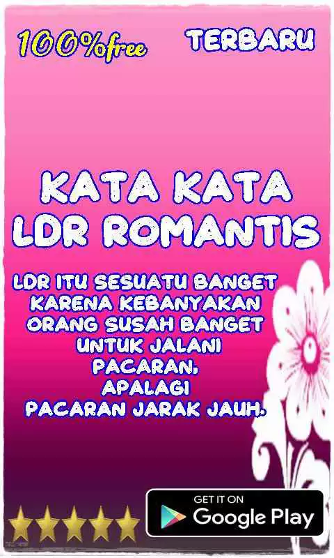 Play kata kata LDR romantis lengkap