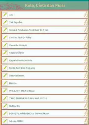 Play Kata Kata Mutiara Cinta Puisi