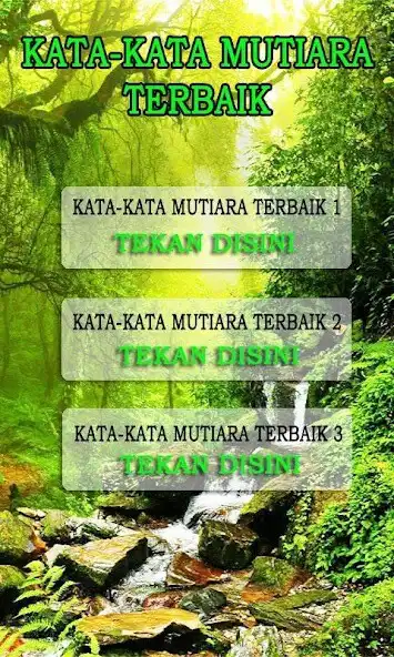 Play Kata-kata Mutiara Kehidupan Terbaik  and enjoy Kata-kata Mutiara Kehidupan Terbaik with UptoPlay