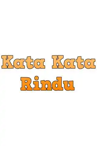 Play Kata kata Rindu  and enjoy Kata kata Rindu with UptoPlay