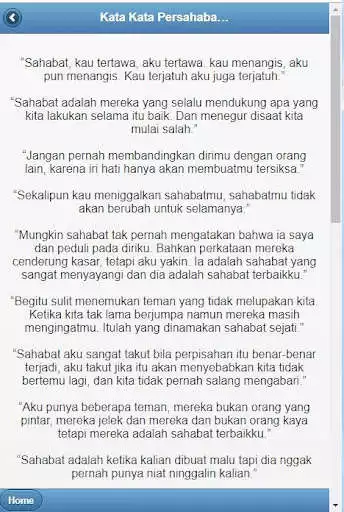 Play Kata Kata Sahabat Sejati as an online game Kata Kata Sahabat Sejati with UptoPlay