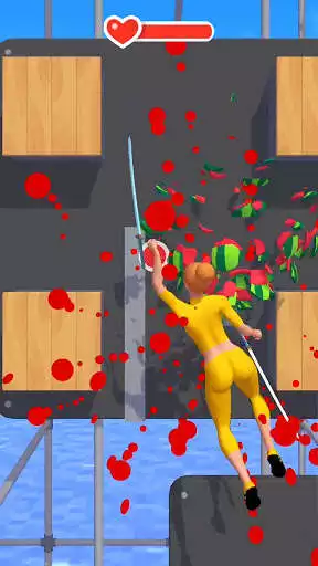 Play Katana Climber as an online game Katana Climber with UptoPlay