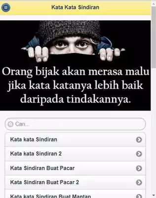 Play Kata Sindiran Kena di Hati