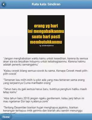 Play Kata Sindiran Kena di Hati