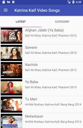 Play APK Katrina Kaif Video Songs Lyrics  and enjoy Katrina Kaif Video Songs Lyrics with UptoPlay com.KatrinaKaifsonglyrics.SongsofKatrinaKaiflyrics